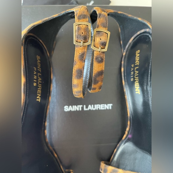 YSL leopard heels sandals - Picture 12 of 13